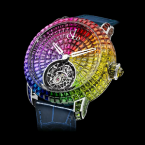 Jacob & Co. caviar tourbillon RAINBOW Watch Replica CV210.30.AF.UA.A Jacob and Co Watch Price
