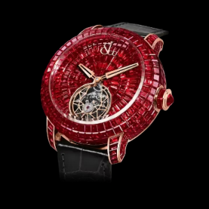 Jacob & Co. caviar tourbillon RUBIES Watch Replica CV210.40.BR.BR.A Jacob and Co Watch Price