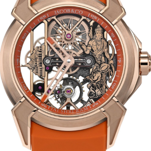 Jacob & Co. Epic X Ram Janmabhoomi Rose Gold Edition Watch Replica EX113.43.AA.AA.BBRUA Jacob and Co Watch Price
