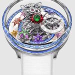 Jacob & Co. fleurs de jardin WHITE GOLD AND ICY BLUE SAPPHIRES Watch Replica AF321.30.BB.AA.B Jacob and Co Watch Price