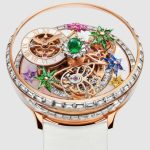 Jacob & Co. fleurs de jardin ROSE GOLD AND BAGUETTE DIAMONDS Watch Replica AF321.40.BC.AA.B Jacob and Co Watch Price