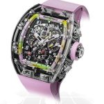 Replica Richard Mille RM011 SAPPHIRE FLYBACK CHRONOGRAPH "A11 TIME MACHINE LILAC PINK" Watch