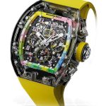 Replica Richard Mille RM011 SAPPHIRE FLYBACK CHRONOGRAPH "A11 TIME MACHINE YELLOW" Watch