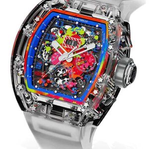 Replica Richard Mille RM011 SAPPHIRE FLYBACK CHRONOGRAPH "A11 FANTASY BLUE" Watch