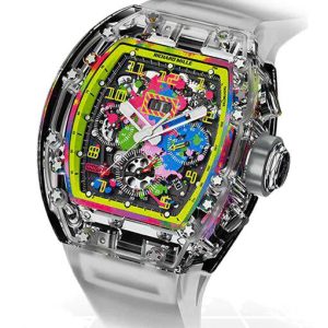 Replica Richard Mille RM011 SAPPHIRE FLYBACK CHRONOGRAPH "A11 FANTASY JADE" Watch