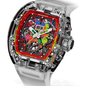 Replica Richard Mille RM011 SAPPHIRE FLYBACK CHRONOGRAPH "A11 FANTASY ROUGE" Watch