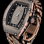 Replica Richard Mille RM 007 Red Gold full set Diamonds Watch