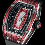 Replica Richard Mille RM 007 White Gold Red Diamonds Watch