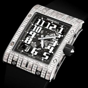 Replica Richard Mille RM 016 WHITE GOLD DIAMANDS SAPPHIRE SET Watch