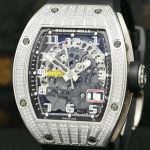 Replica Richard Mille RM 029 White Gold Diamonds Watch