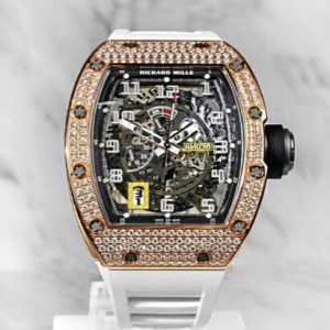 Replica Richard Mille RM 030 Rose Gold Diamonds Watch
