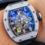 Replica Richard Mille RM 030 White Gold Diamonds Watch