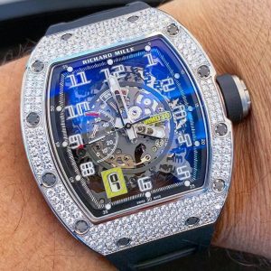 Replica Richard Mille RM 030 White Gold Diamonds Watch