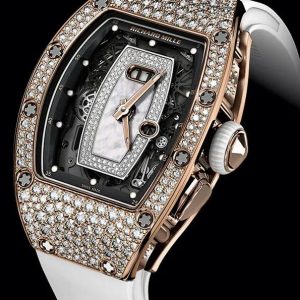 Replica Richard Mille RM 037 Diamond Rose Gold Watch