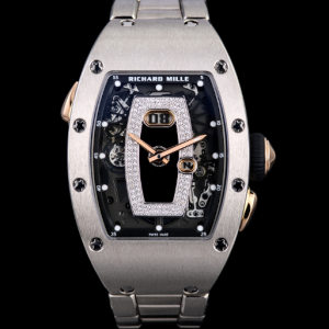 Replica Richard Mille RM 037 Onyx & Diamond Dial Watch