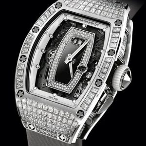 Replica Richard Mille RM 037 White Gold Diamond Women Watch
