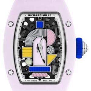 Replica Richard Mille RM 07-01 Automatic Coloured Ceramics Blush Pink Watch
