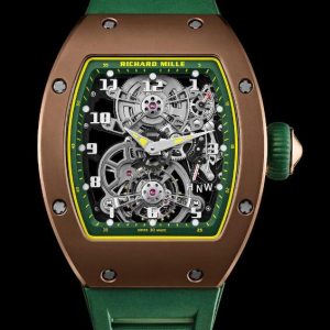 Replica Richard Mille RM 17-01 Tourbillon Brown Cermet Watch