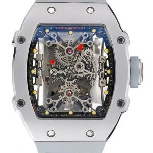 Replica Richard Mille RM 27-01 Tourbillon Rafael Nadal Grey Rubber Watch