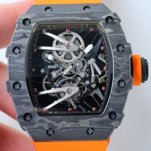 Replica Richard Mille RM 27-02 Tourbillon Rafael Nadal Black Carbon Watch