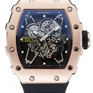 Replica Richard Mille RM 35-01 Rafael Nadal Rose Gold Watch