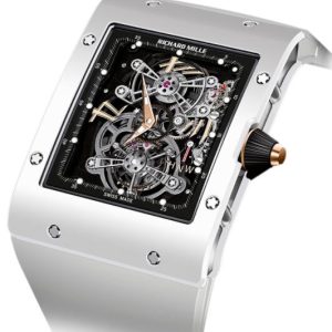Replica Richard Mille RM 017 white ceramic Watch
