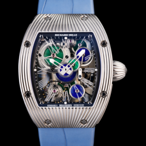 Replica Richard Mille RM 018 Lapis & Malachite Tourbillonn Watch