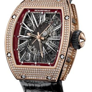 Replica Richard Mille RM 023 Full Set Rose Gold With diamond Watch