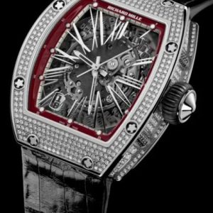 Replica Richard Mille RM 023 OR BLANC FULL SET With diamond Watch
