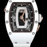 Replica Richard Mille RM 037 ATZ Red Gold White Ceramic Watch