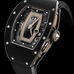 Replica Richard Mille RM 037 Automatic Winding Red Gold Ceramic Watch