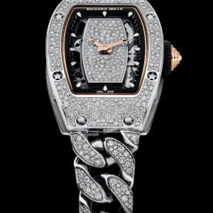 Replica Richard Mille RM 07-01 White Gold Gourmette Watch