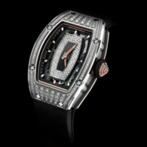 Replica Richard Mille RM 07-01 Automatic White Gold full diamonds set Watch
