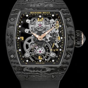 Replica Richard Mille RM 17-01 Black NTPT Tourbillon Watch