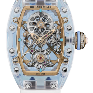Replica Richard Mille RM 75-01 Flying Tourbillon Sapphire Blue Watch