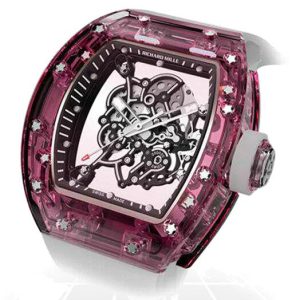 Replica Richard Mille RM055 SAPPHIRE "A55 PINK" Watch