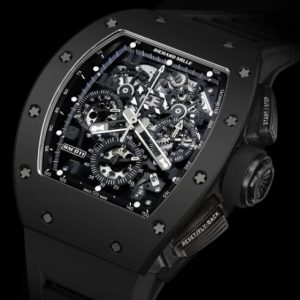 Replica Richard Mille RM 011 Flyback Chronograph Black Phantom Watch