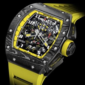 Replica Richard Mille RM 011 Flyback Chronograph Yellow Storm Watch