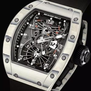 Replica Richard Mille RM 022 Tourbillon Aerodyne Dual Time White Watch