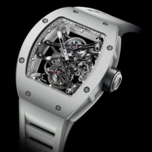 Replica Richard Mille RM 038 Tourbillon Bubba Watson White Watch
