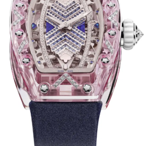 Replica Richard Mille RM 07-02 Automatic Sapphire Pink Set Watch