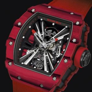 Replica Richard Mille RM 12-01 Carbon Red Quartz TPT Watch