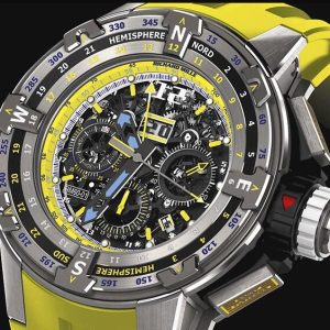 Replica Richard Mille RM 60-01 Regatta Flyback Chronograph Yellow Watch