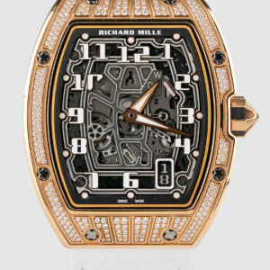 Replica Richard Mille RM67-01 Extra Flat Rose Gold with Diamonds Watch